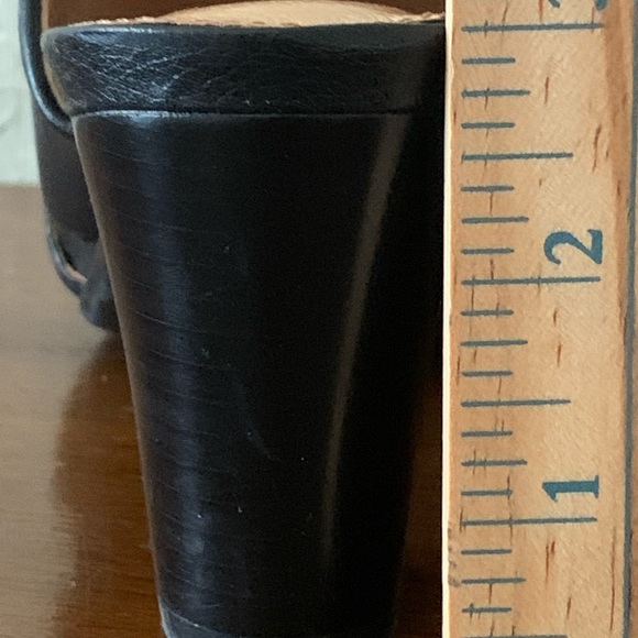 Nurture Shoes Black Soft Leather 5.5M Slingback - Picture 6 of 7